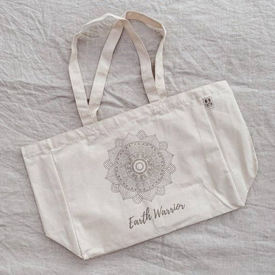 Mandala Earth Warrior Shopping Bag
