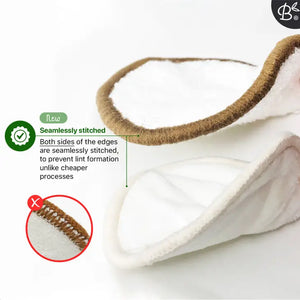 10 x Reusable Cotton Pads for Makeup Removal
