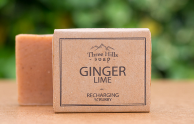 Ginger & Lime Energising Soap