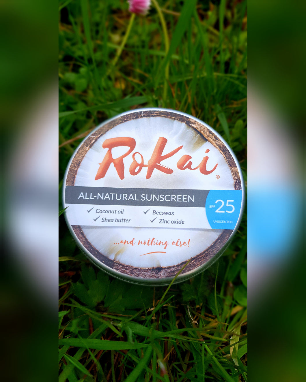 Natural Sunscreen- RoKai, Factor 25
