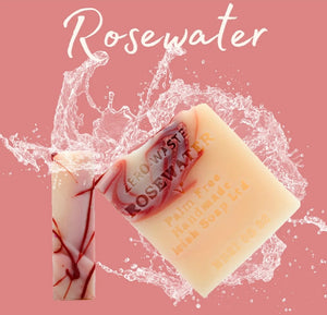Rosewater Natural Soap Bar