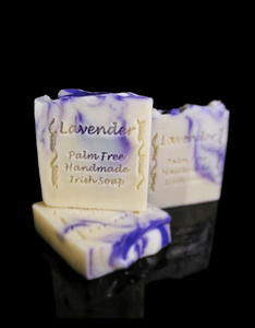 Lavender Cream Natural Soap Bar